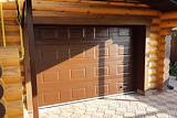 Секционные гаражные ворота Doorhan RSD02, панель филенка, 4000х2300