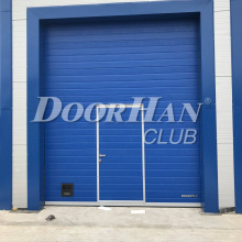 Секционные гаражные ворота с калиткой, фото 10