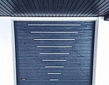 Секционные Doorhan ворота с алюминиевым профилем 3100х3000