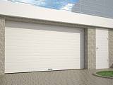 Секционные ворота в гараж Doorhan RSD01 BIW, панель доска, 3000х2000